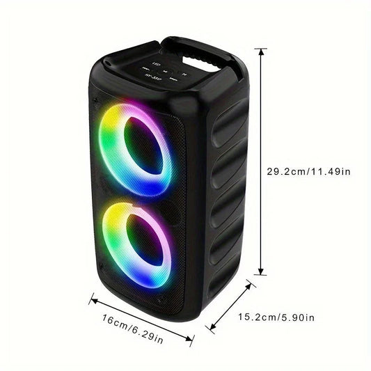 MOKiN RGB Wireless Speaker with AUX, TF Card, U Disk & Music Playback Mobile Arcade Ltd