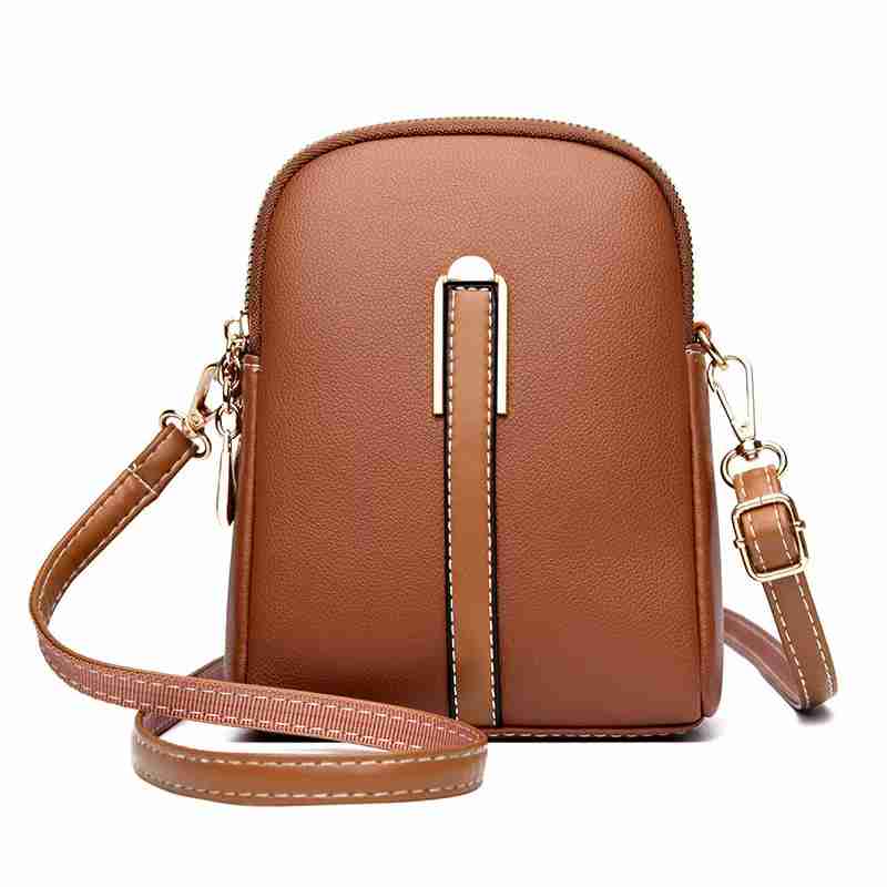 Luxury Genuine Leather Crossbody Shoulder Handbag for women Mobile Arcade Ltd