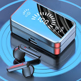 Mirror Display Bluetooth 5.1 TWS Wireless Headset with Touch & Mic