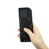 A8 2.4G Wireless Mini Keyboard with Touchpad & 7-Colour RGB Backlight