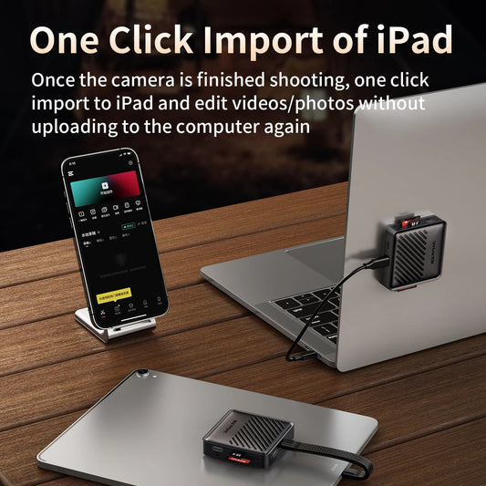 Unnlink 8-in-1 Magnetic USB-C Dock with Dual SD/TF, USB 3.0 & PD 3.0 Charging Mobile Arcade Ltd