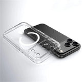 Luxury Clear MagSafe Case for iPhone 17, Shockproof Hard Wireless Cover Mobile Arcade Ltd