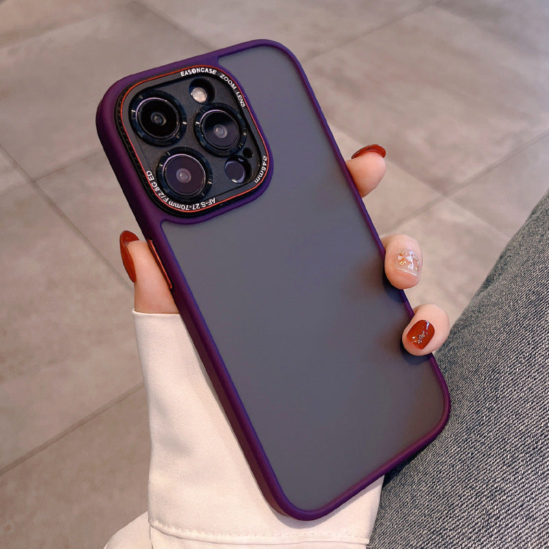 Metal Lens Circle Skin Feeling Matte Protective Cover Mobile Arcade Ltd