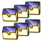 238 LED Outdoor Solar Lights 4 Pack | Motion Sensor Wall Lights IP65 Waterproof Mobile Arcade Ltd