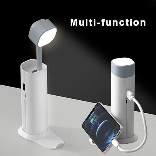 Multi-function Desk Lamp & Portable Rechargeable Flashlight for Home & Outdoor