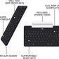 Wireless Bluetooth Keyboard – Ultra-Portable, Spill-Proof, QWERTY UK Layout Mobile Arcade Ltd