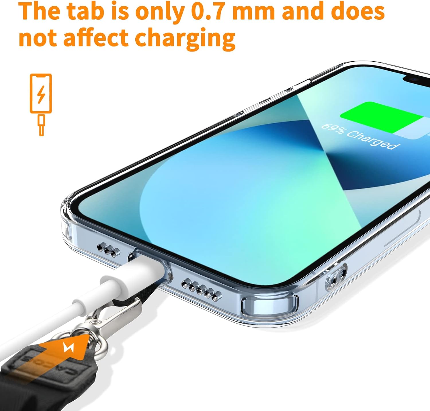 Universal Mobile Phone Chain – Adjustable Lanyard Strap with 2 Patches (2 Pack) Mobile Arcade Ltd