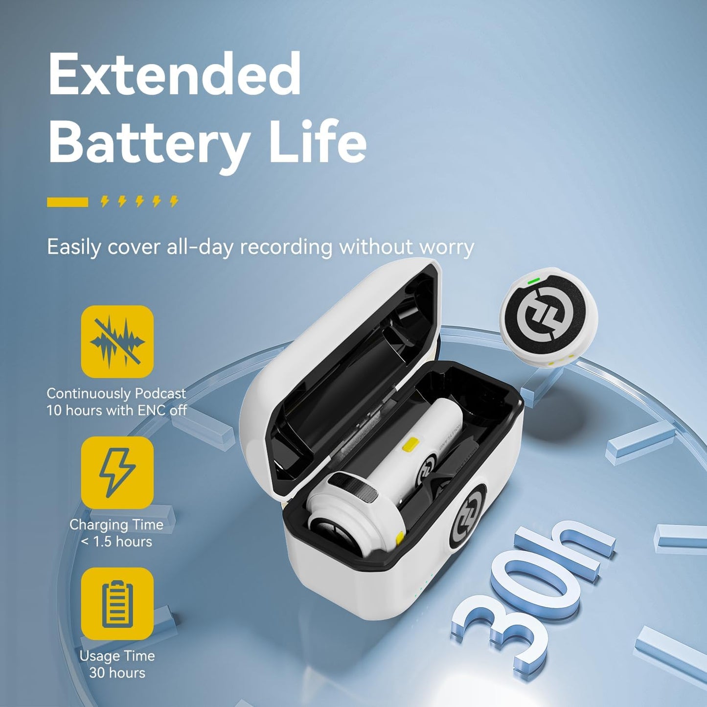 Hollyland Lark M2 Wireless Lavalier Mic – Android & iPhone 15 Compatible