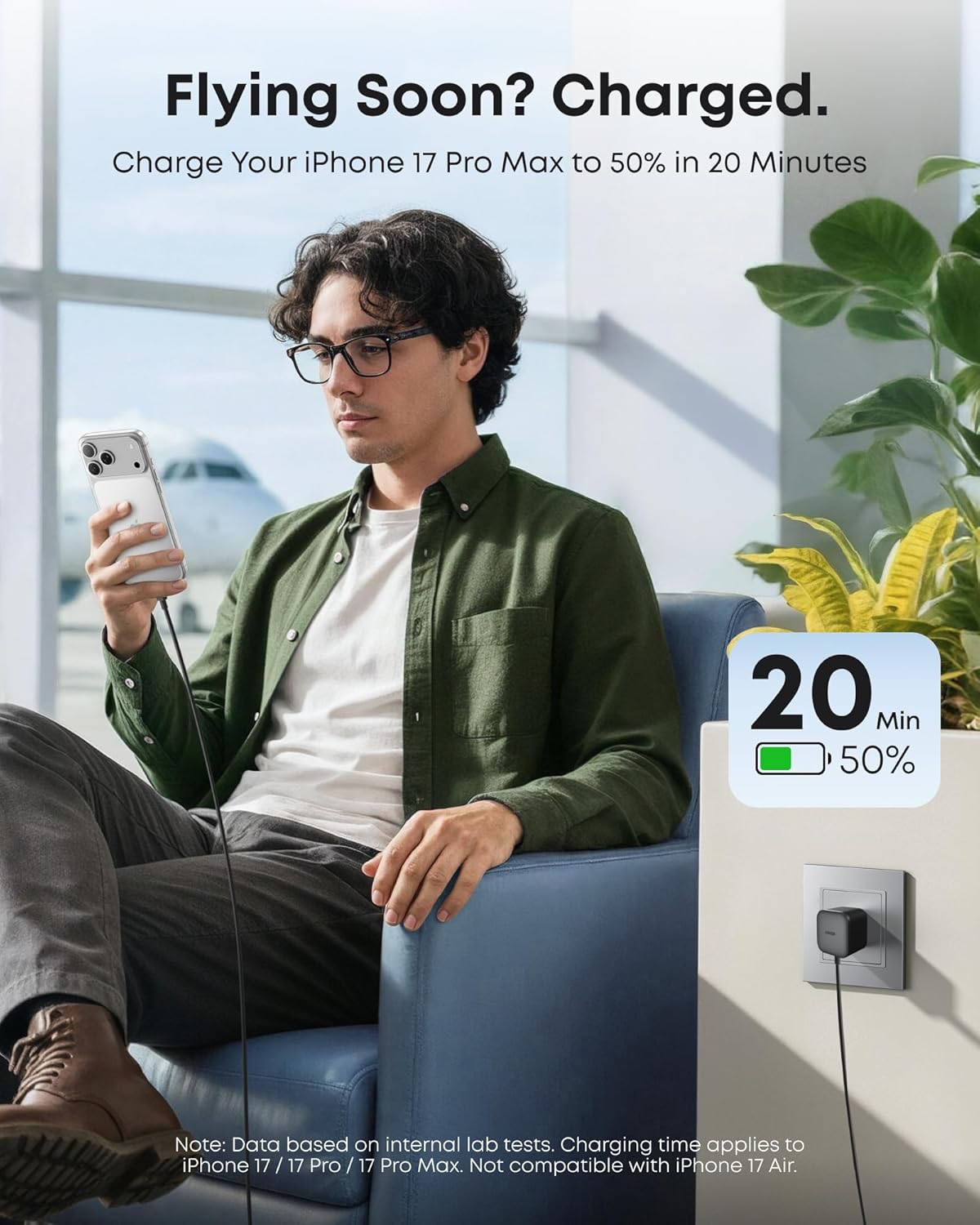 Anker Nano 45W USB-C Fast Charger with Foldable Plug and 6ft Cable Included Set Mobile Arcade Ltd