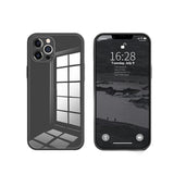 White Tempered Glass Phone Case – All-Inclusive & Drop-Resistant Back Cover