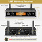 cTONOR TW820 Dual Wireless UHF Microphones System – Handheld Mics for Karaoke Mobile Arcade Ltd