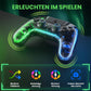 AUROCE Wireless PS4/PS3/PC Controller – RGB LED, ALPS Sticks, Turbo Mode Mobile Arcade Ltd