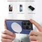 iPhone 15 Pro Max Wallet Case Blue Magnetic 2-in-1 Flip Leather Cover RFID Mobile Arcade Ltd