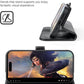 iPhone 15 Pro Max Wallet Case Black Magnetic 2-in-1 Flip Leather Cover RFID Mobile Arcade Ltd