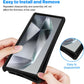 Galaxy S24 Ultra Case Black 360° Rugged Shockproof w/ Screen Protector Cover Mobile Arcade Ltd