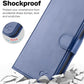 iPhone 15 Pro Max Wallet Case Blue Magnetic 2-in-1 Flip Leather Cover RFID Mobile Arcade Ltd