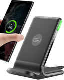 INIU Wireless Charger Stand – 15W Fast Charging Dock, Qi-Certified, USB-C Mobile Arcade Ltd