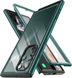 
Galaxy S22 Ultra Case Edge Pro Peacock 360° Rugged Bumper + Screen Protector
