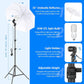 NEEWER Photography Lighting Kit – 8.5x10ft Backdrop Stand, LED Softbox, 800W Eq Mobile Arcade Ltd