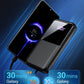 15000mAh Fast Charging Power Bank with 2 Built-in Cables & LED Display, Black Mobile Arcade Ltd