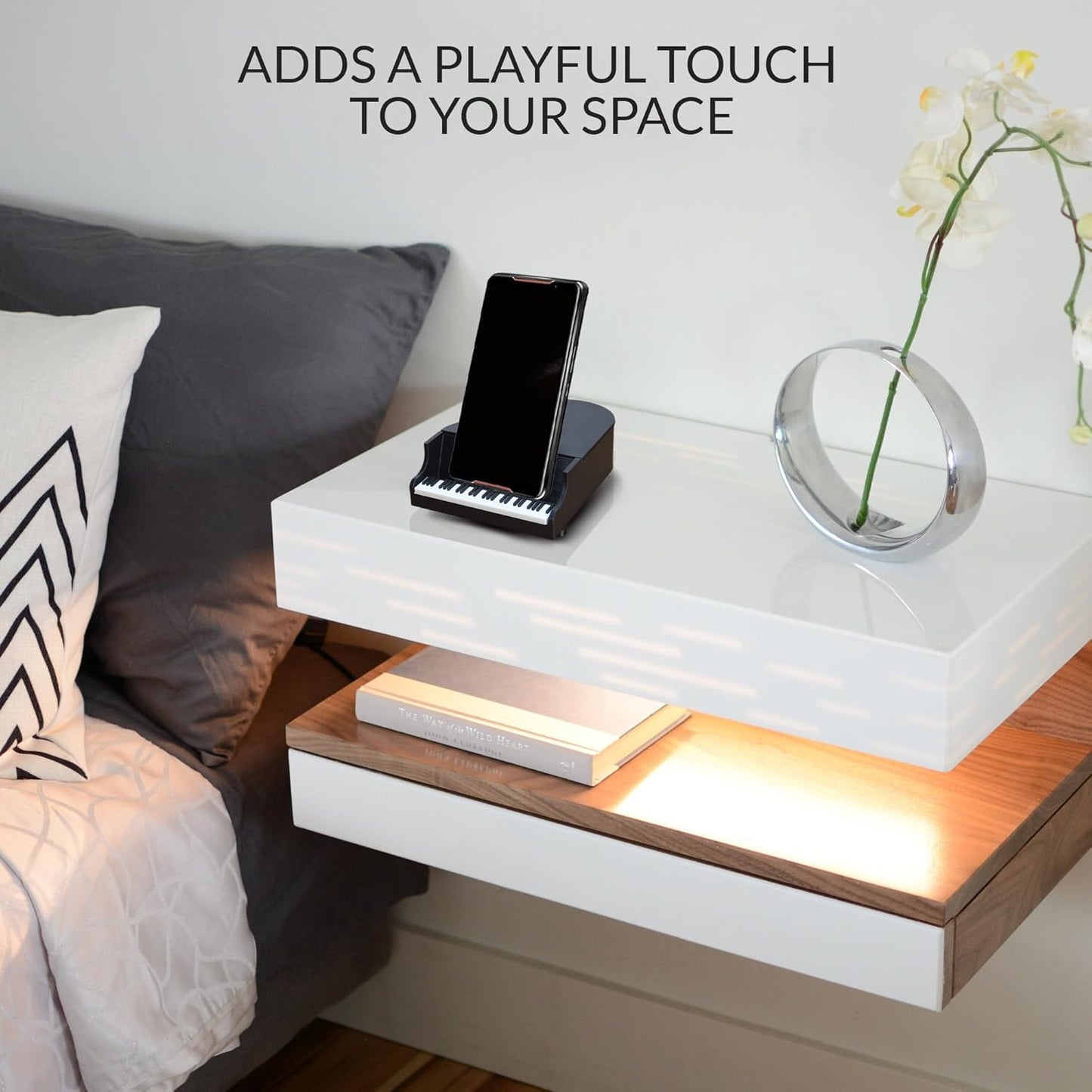 VELENTI Gamer Chair Phone Stand – Fun Desk Holder for Smartphones & Kindles Mobile Arcade Ltd