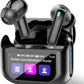 Bluetooth 5.4 Wireless Earbuds, ANC, 48H, Touchscreen, IPX7, 5 EQ Modes