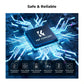 K&F Concept 3-Pack LP-E6NH Batteries & USB Charger for Canon EOS R Series Mobile Arcade Ltd