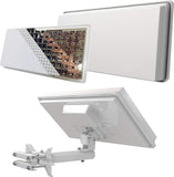 STRONG SlimSat SA62 Compact Twin LNB Satellite Antenna with Window Mount Mobile Arcade Ltd