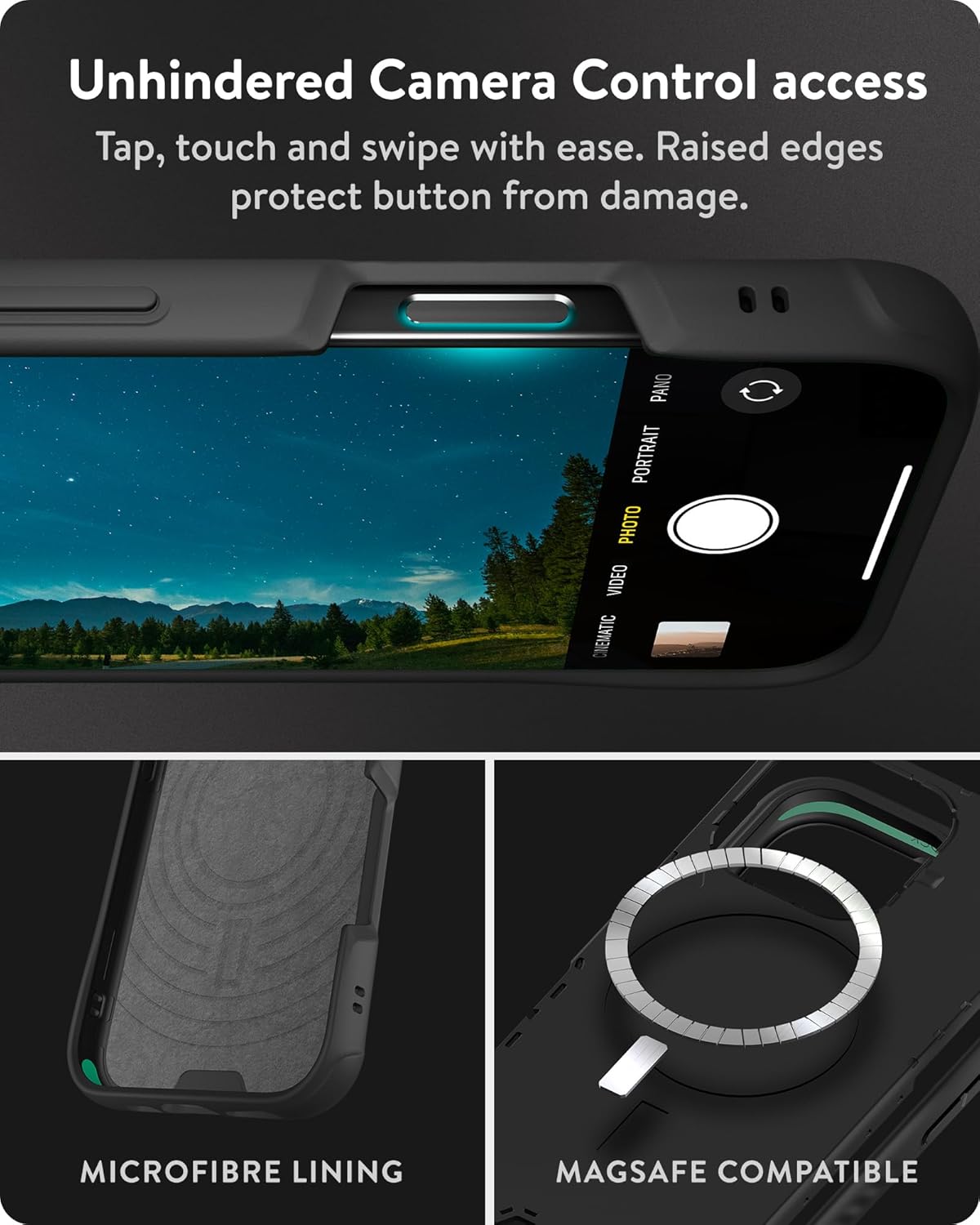 iPhone 16 Pro Max Case MagSafe Carbon Fiber Shockproof Limitless 6.0 Cover Mobile Arcade Ltd