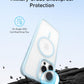 iPhone 16 Pro Magnetic Matte Blue Case Shockproof Slim Rugged Protective Cover Mobile Arcade Ltd