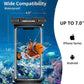 2-Pack IPX8 Waterproof Phone Pouch, Universal Dry Bag for iPhone & Samsung, Black Mobile Arcade Ltd