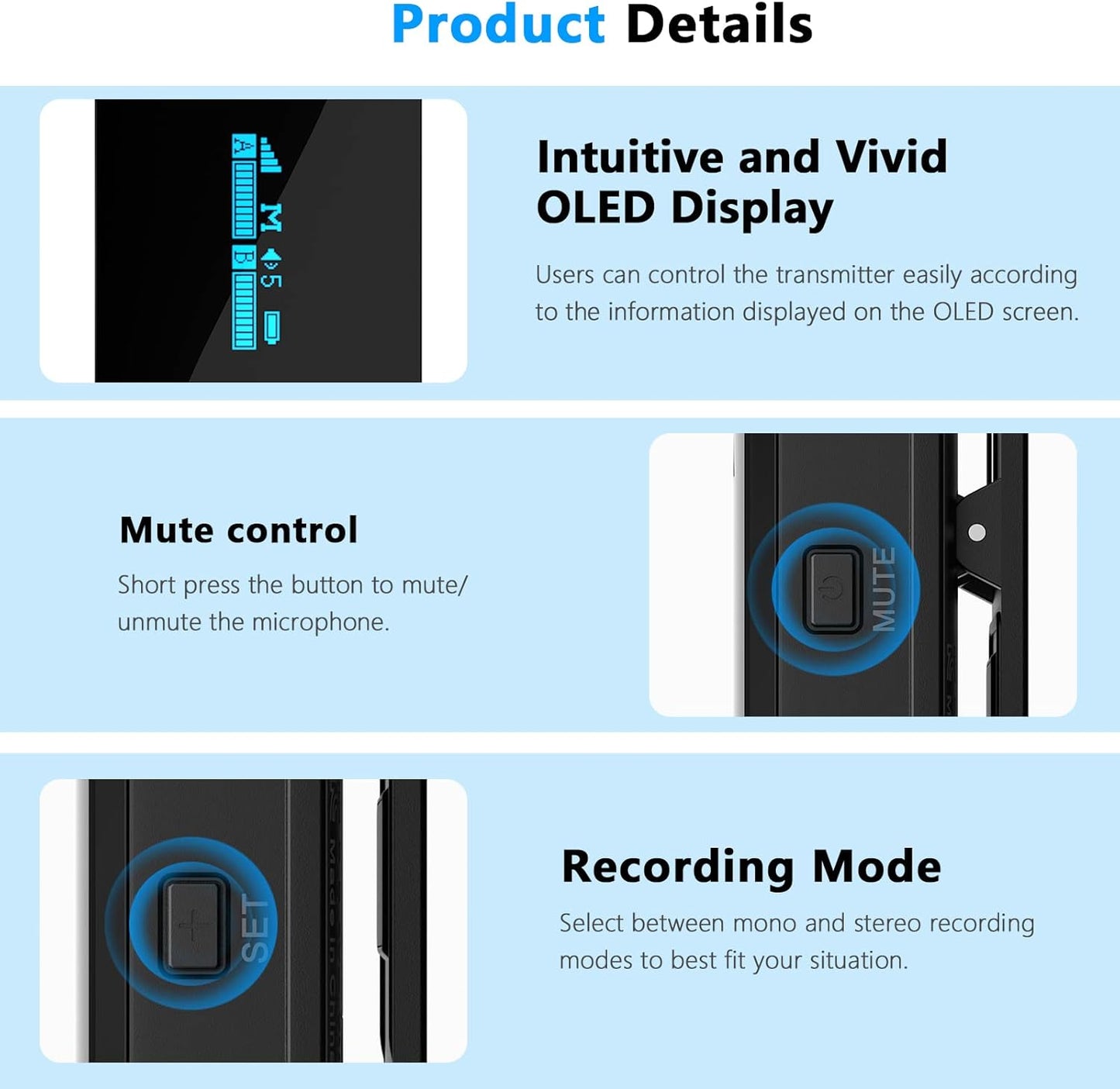 BOYA XM6-S3 Wireless Lavalier Mic for iPhone/iPad, Video & Vlogging Mic Mobile Arcade Ltd