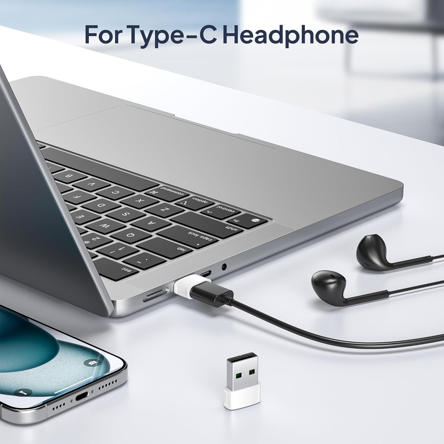 3-Pack USB to USB-C Adapter for iPhone 16/15/14, iPad, AirPods, Galaxy, More Mobile Arcade Ltd