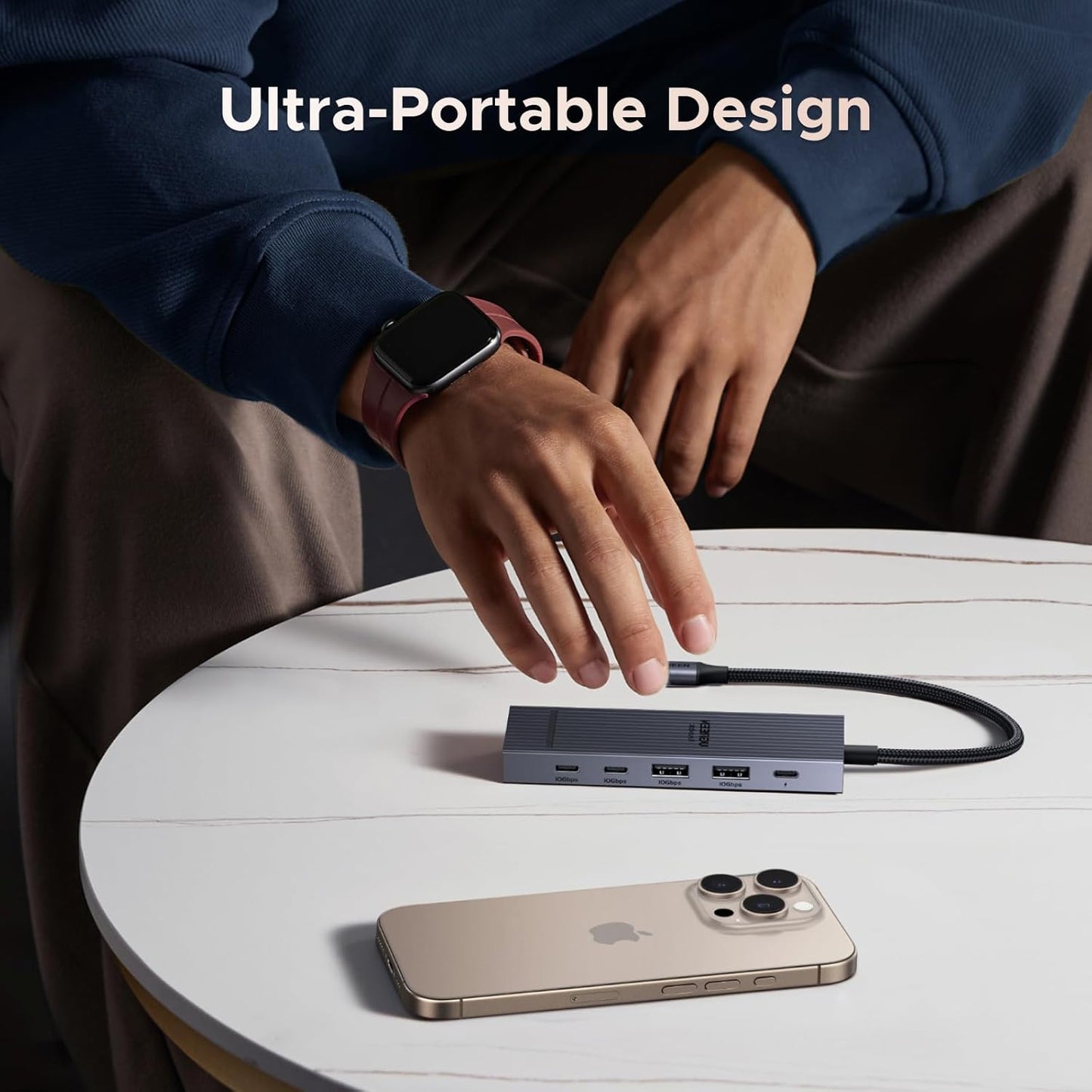 Revodok Pro 106 USB C Hub 6-in-1 Adapter with 4K HDMI & 100W PD Charging Mobile Arcade Ltd