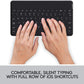 Wireless Bluetooth Keyboard – Ultra-Portable, Spill-Proof, QWERTY UK Layout Mobile Arcade Ltd