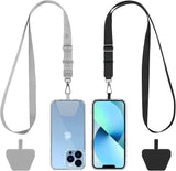 Universal Mobile Phone Chain – Adjustable Lanyard Strap with 2 Patches (2 Pack)