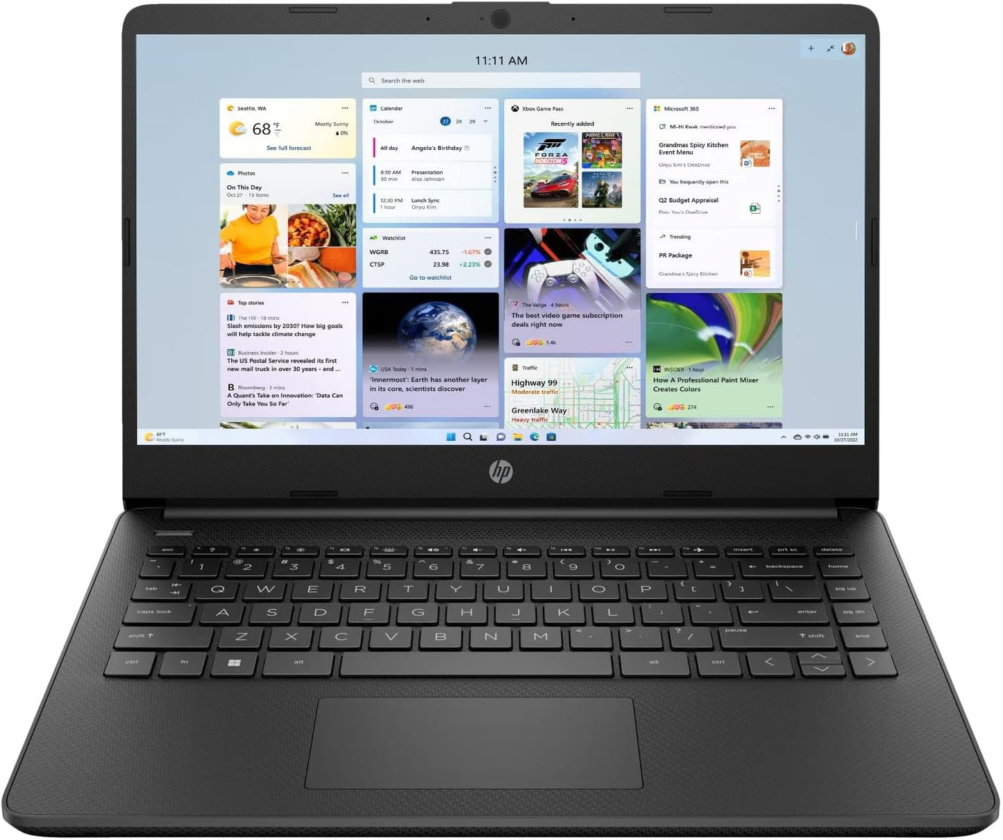 HP 14-dq5000 Laptop - Intel i5-1235U, 8GB RAM, 512GB SSD, Windows 11, Office ( Refurbished)