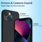 iPhone 13 Case Black Gel Rubber Shockproof Full Body Drop Protection Cover Mobile Arcade Ltd