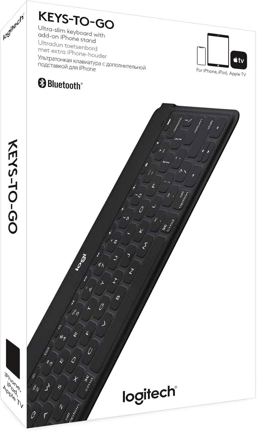 Wireless Bluetooth Keyboard – Ultra-Portable, Spill-Proof, QWERTY UK Layout Mobile Arcade Ltd