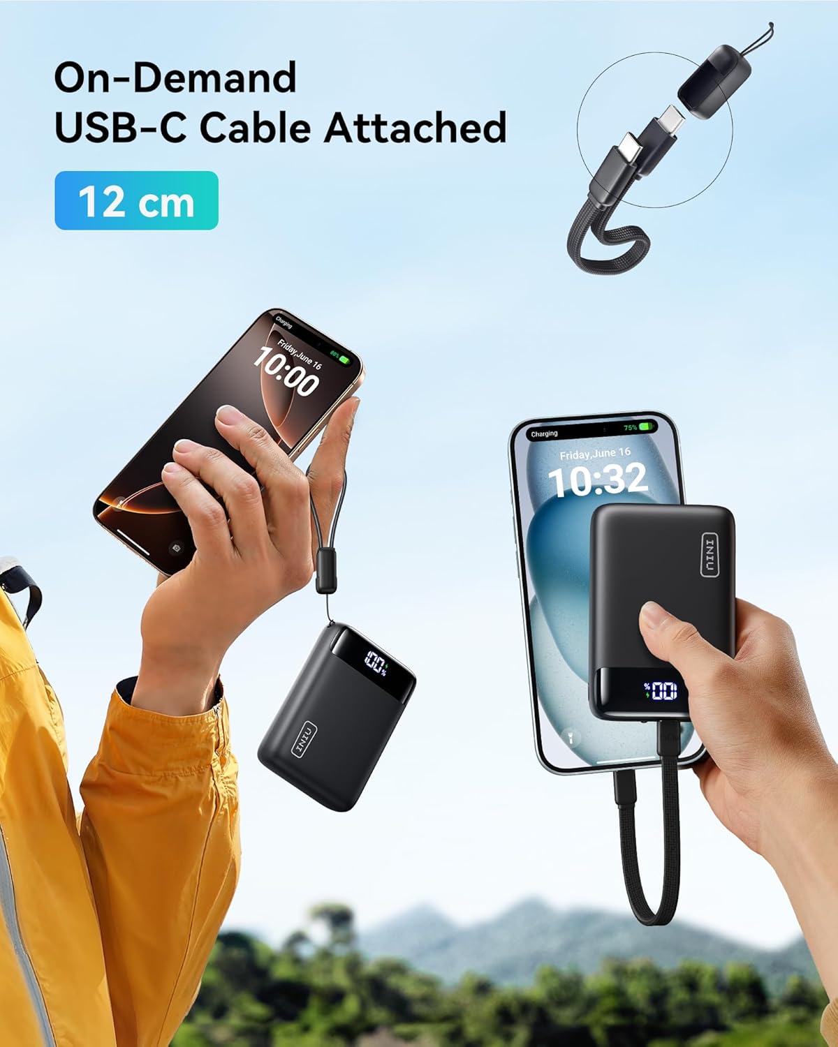 INIU 20000mAh Mini Power Bank, Fast USB-C Charger for iPhone, Samsung & More Mobile Arcade Ltd