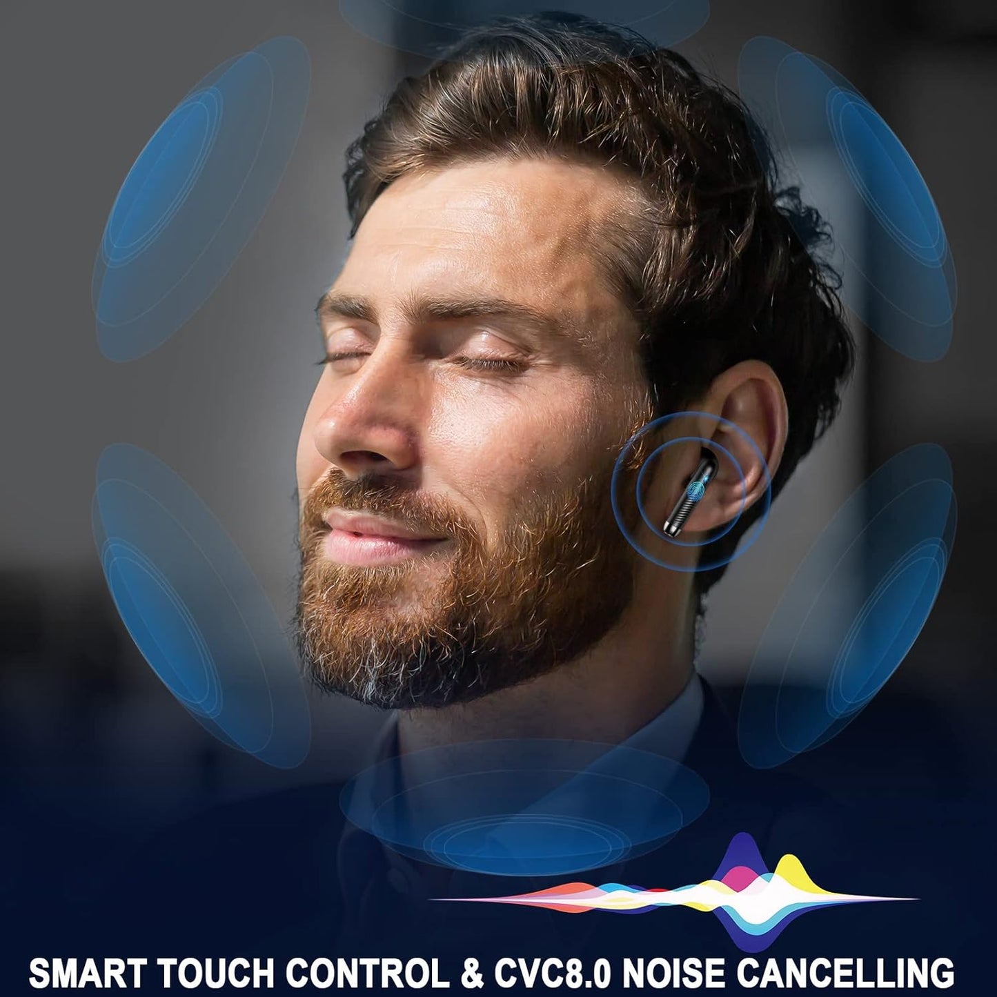 Wireless Earbuds Bluetooth 5.4, HiFi Sound, ENC Mic, 40H Playtime, IP7, LED Case Mobile Arcade Ltd