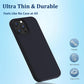 iPhone 13 Case Black Gel Rubber Shockproof Full Body Drop Protection Cover Mobile Arcade Ltd