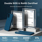 iPhone 13 Case Midnight Blue Silicone Slim Shockproof Soft Touch Cover 6.1" Mobile Arcade Ltd