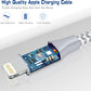 iPhone Charger Cable 30CM 2-Pack | MFi Certified Fast Charging Lightning Lead Mobile Arcade Ltd