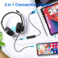 USB Headset with Microphone for PC & Laptop Noise Cancelling, Wired, 2.5M Mobile Arcade Ltd