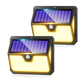 238 LED Outdoor Solar Lights 4 Pack | Motion Sensor Wall Lights IP65 Waterproof Mobile Arcade Ltd