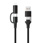 60W Multi-head Multifunctional Charging Cable Mobile Arcade Ltd