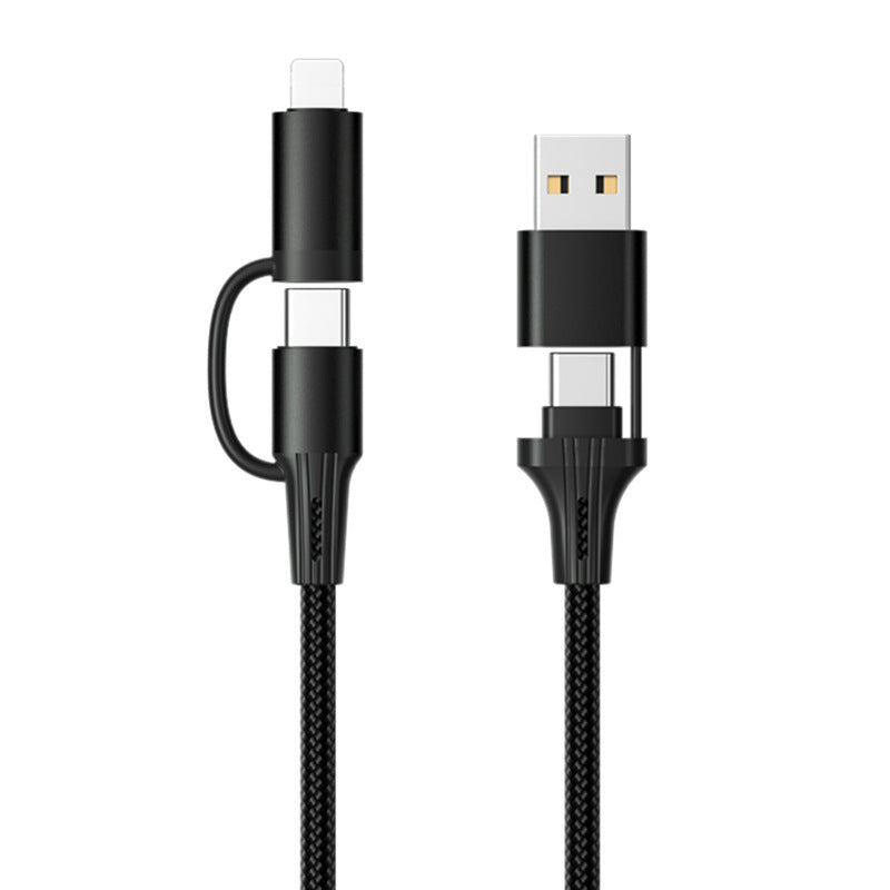 60W Multi-head Multifunctional Charging Cable Mobile Arcade Ltd