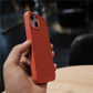 Red Wheat Straw Phone Case - Eco-Friendly, Durable & Stylish Mobile Protection