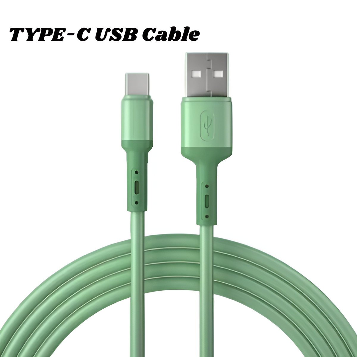 Fast Charging USB-C Silicone Cable for Huawei, Xiaomi, Samsung, OPPO, VIVO Mobile Arcade Ltd
